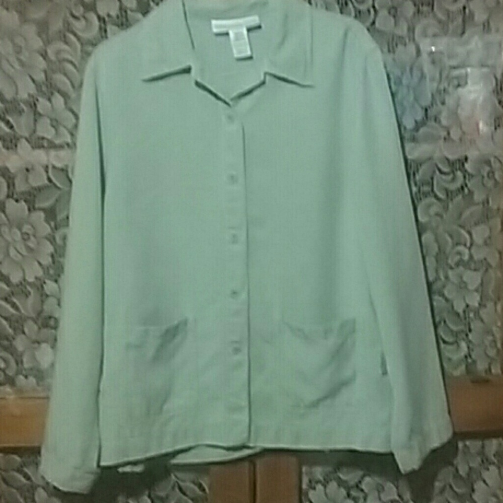 Jones New York Sports shirt button-down Sz.M